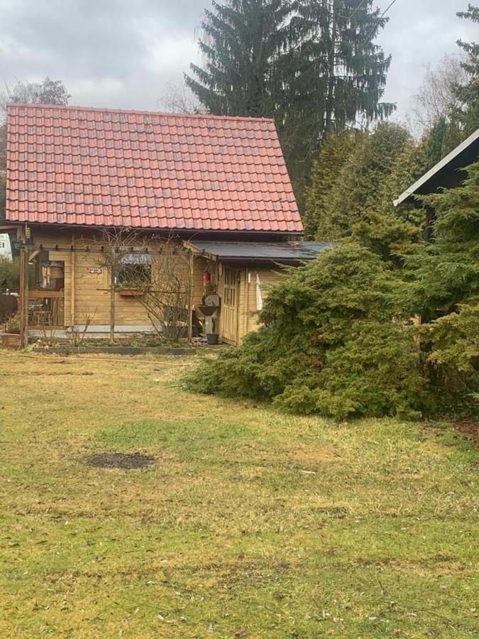 Holzhaus Mit Direktem Wasserzugang In Berlin-Koepenick Exterior foto